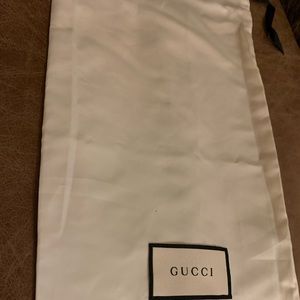 Gucci authentic dust bag for shoes, purses 17x8
